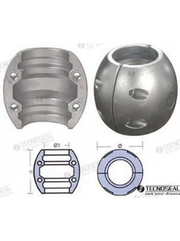 ANODE NOIX D'ARBRE 80MM