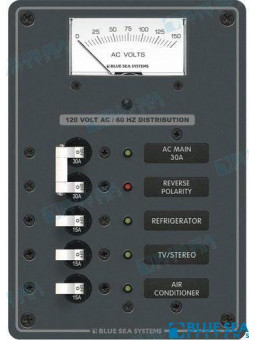 TABLEAU 230V AVEC VOLTMETRE