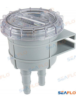 Filtre à Eau De Mer Pour Refroidissement Moteur - Compatible Tuyaux 1/2", 5/8", 3/4", Couvercle Transparent