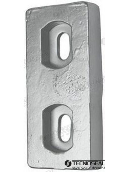 ANODE PLAQUE 150X69X25MM...