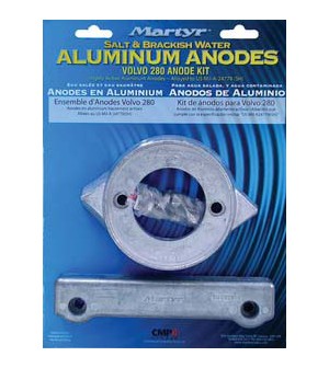 kit anodes aluminium 280