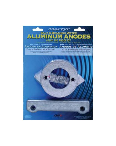 kit anodes aluminium 280