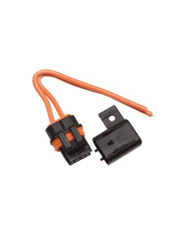 Porte fusible étanche pré câblé 12 volts + fusible 20 ampères