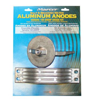 kit anodes yamaha 150 / 200 cv