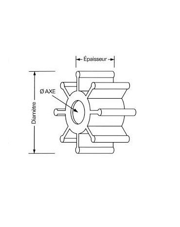 turbine T8 / 9.9 / F15