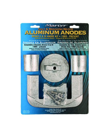 kit anodes bravo II / III