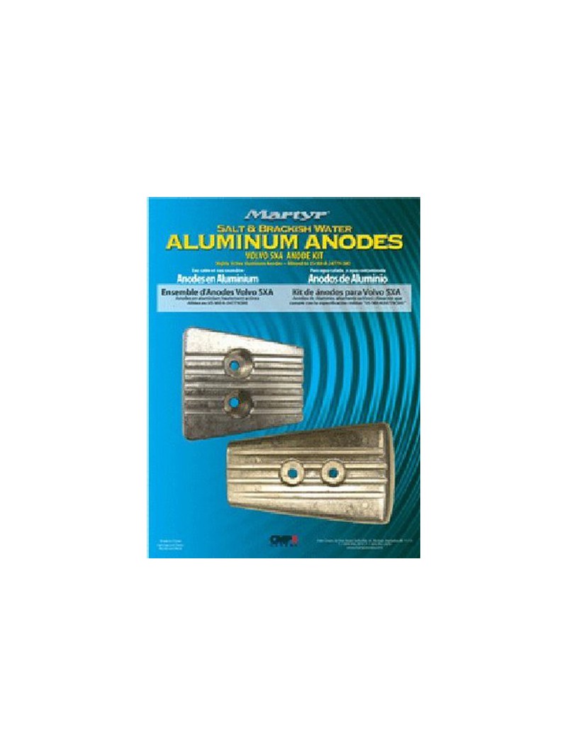 kit anodes aluminium SXA