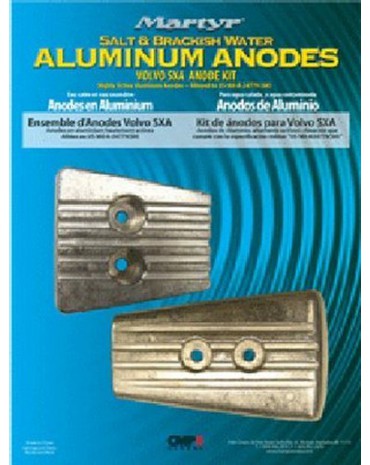 kit anodes aluminium SXA