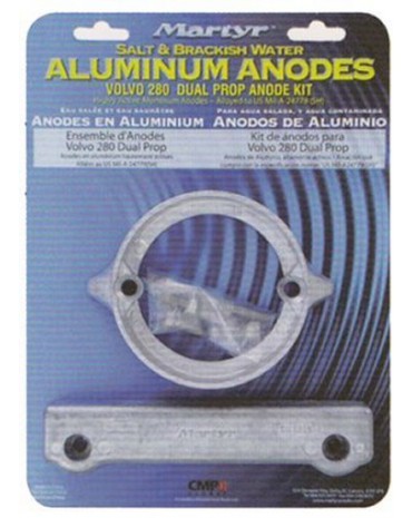 kit anodes aluminium 280DP