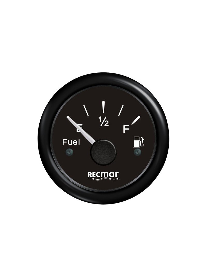 compteur carburant euro black