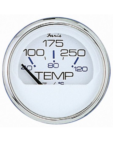 compteur température d'eau USA/EUROPE  blanc