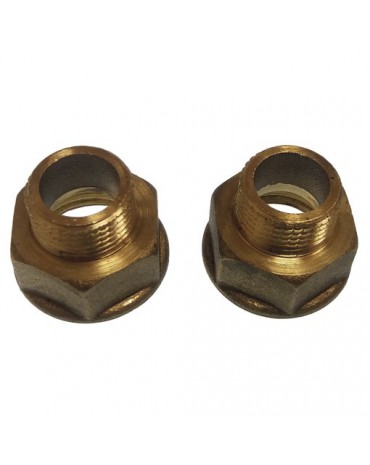 réduction F1/2" M3/8" laiton (pack de 2)