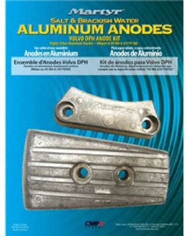 kit anode aluminium pour volvo DPH
