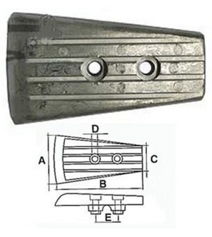 anode plaque pour volvo DPH