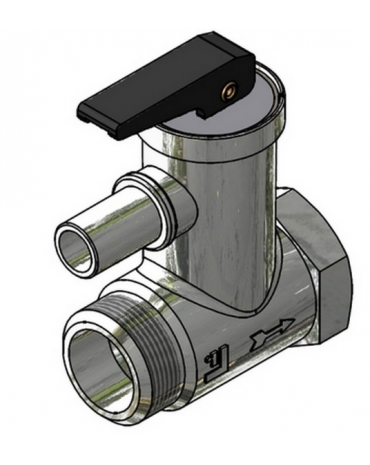 Soupape de securite a levier 1/2“