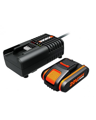 kit chargeur 20 volts + une batterie 20V/2Ah