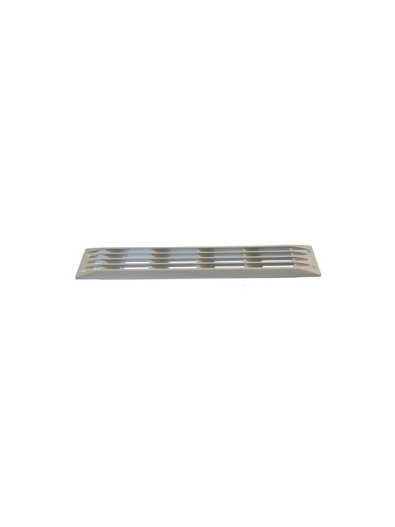 grille de ventilation blanche 446x70mm