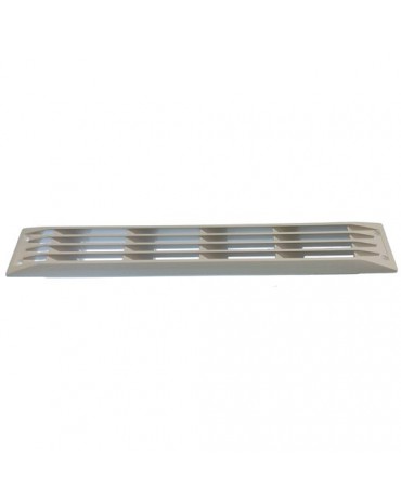 grille de ventilation blanche 446x70mm