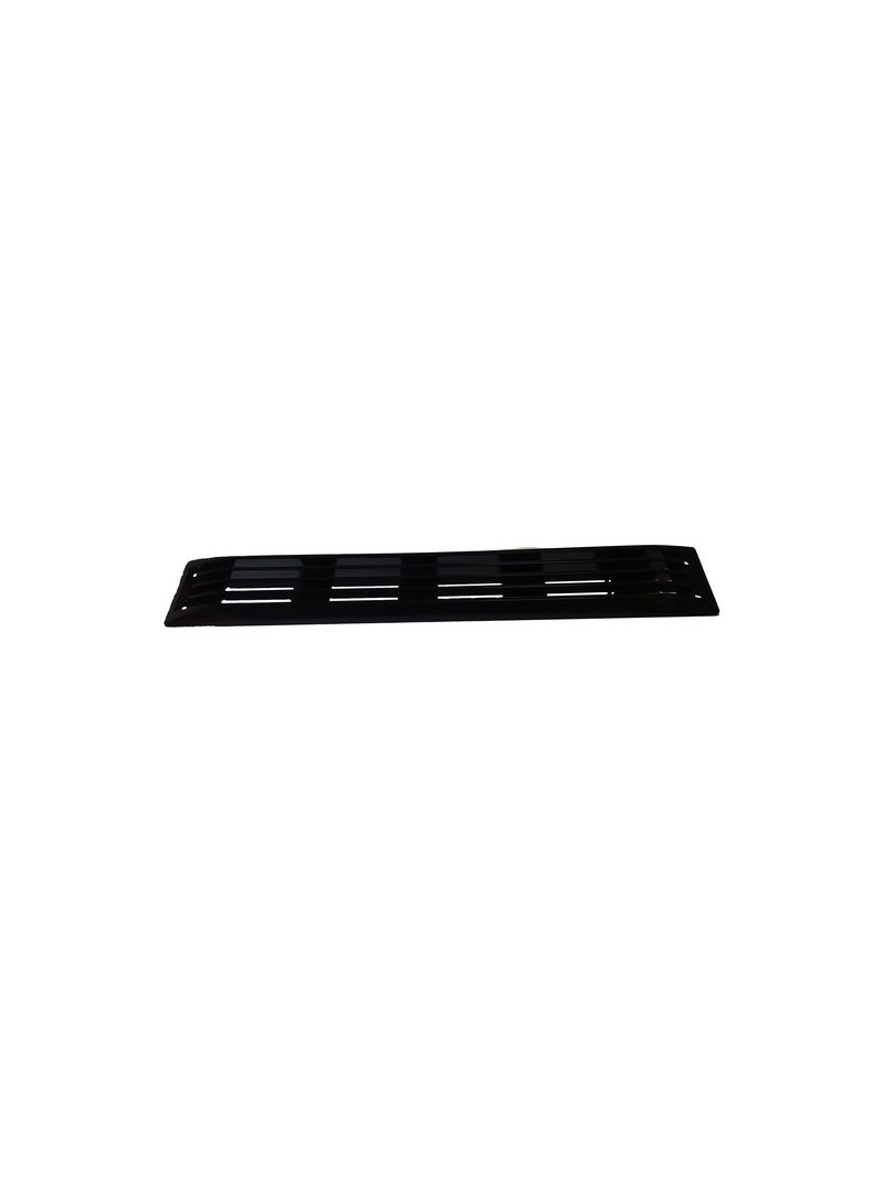 grille de ventilation noire 446x70mm