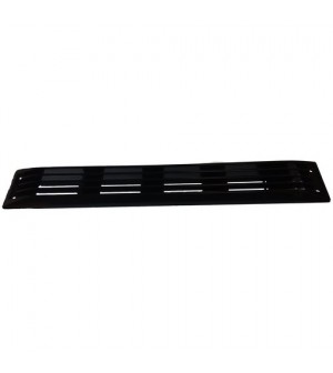 grille de ventilation noire 446x70mm