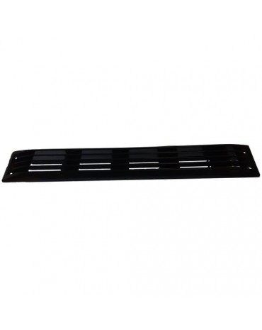 grille de ventilation noire 446x70mm