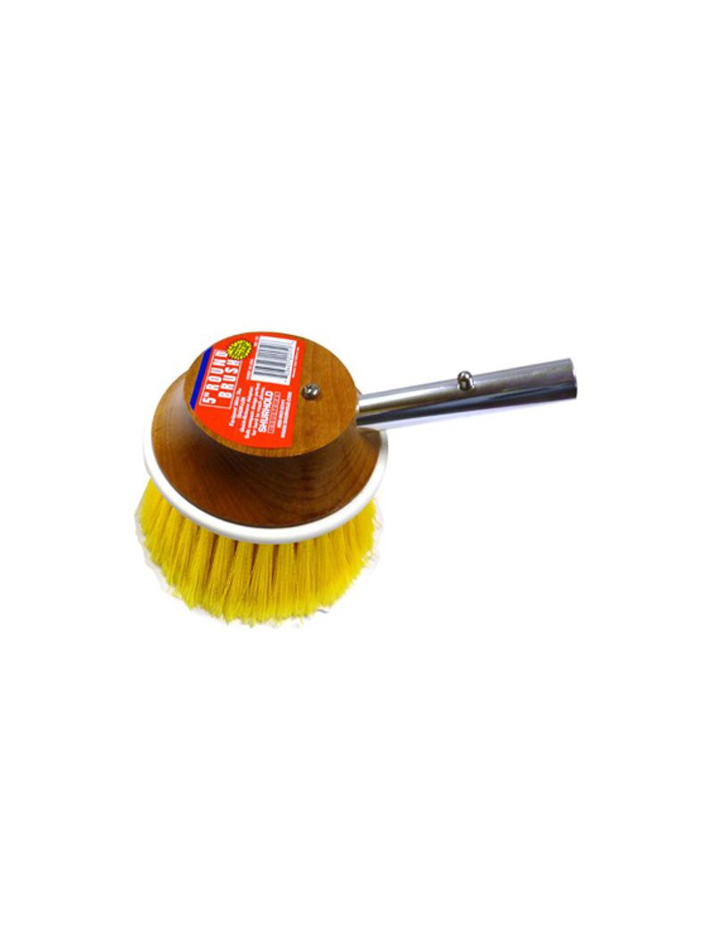 brosse shurhold ronde diam130mm pour brossage doux à la verticale