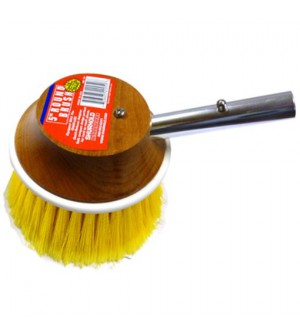 brosse shurhold ronde diam130mm pour brossage doux à la verticale