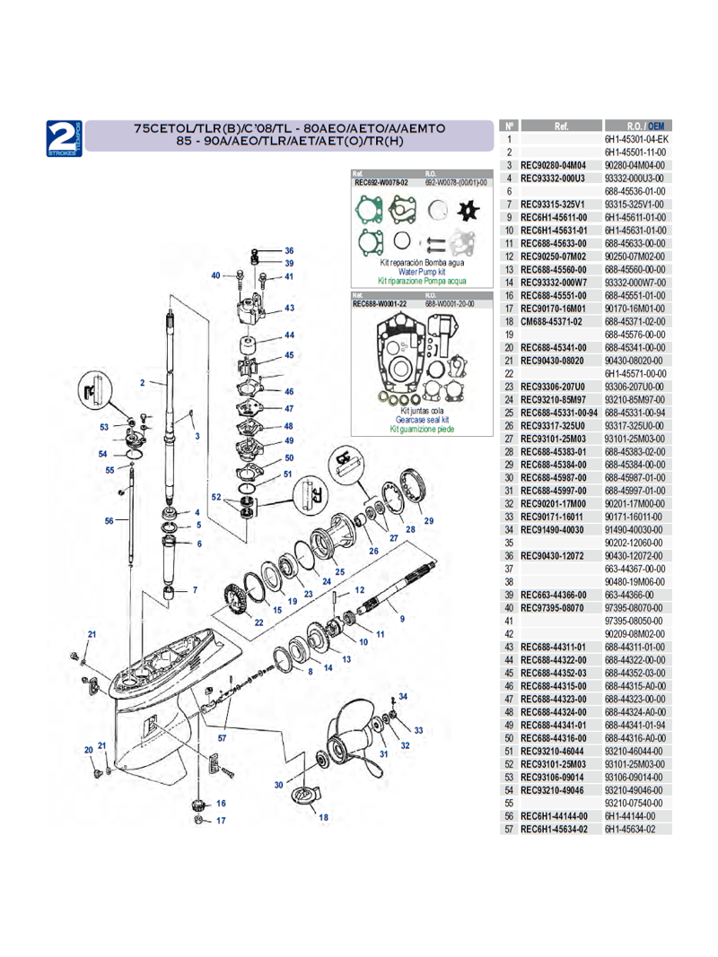 75CETOL/TLR(B)/C'08/TL-80AEO/AETO/A/AEMTO-85-90A/AEO/TLR/AET/AET(O)/TR(H)