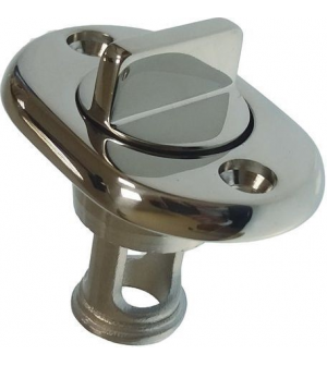 nable de vidange ovale 64mm inox