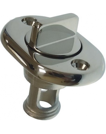 nable de vidange ovale 64mm inox