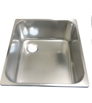 Evier inox rectangulaire ext 175x325mm