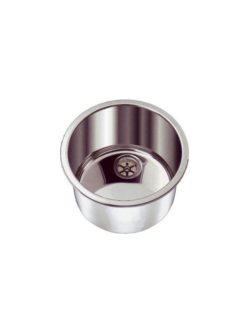 Evier inox rond diam ext 285mm