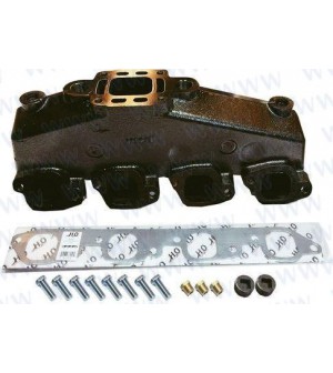 Collecteur d'échappement pour Mercruiser V8 Big Block kit montage inclus